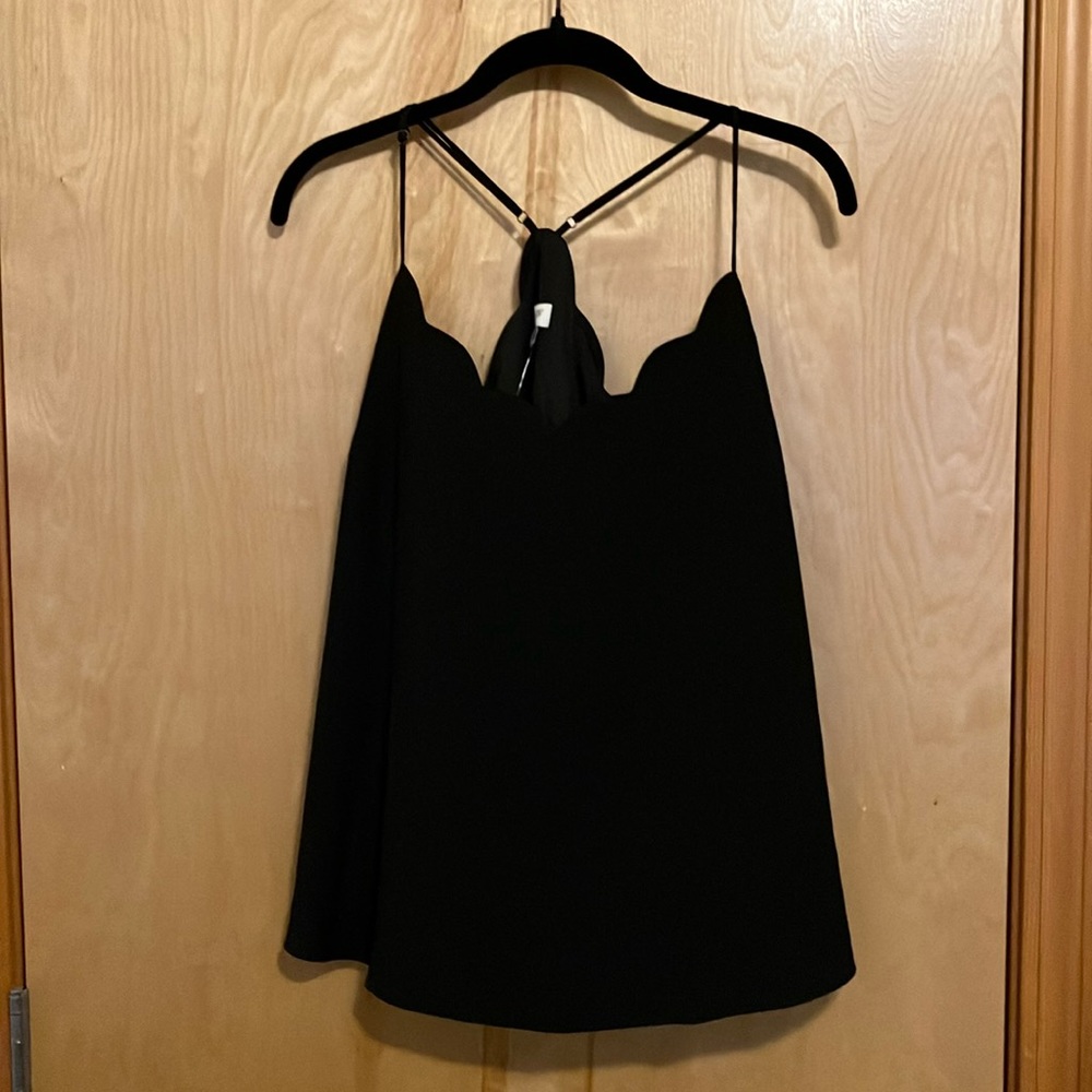 J. Crew Scalloped cami top (NWT)